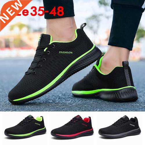 Mens Shoes Casual Sneakers Breathable Light Running Shoes Me