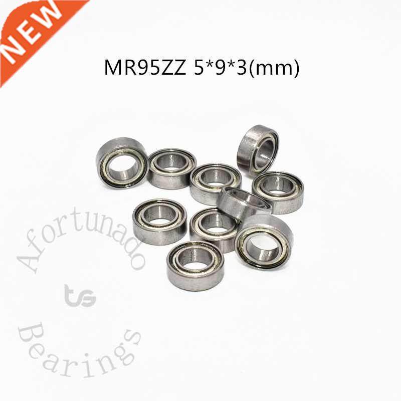 Miniature 10pcs MR95ZZ 5*9*(mm) free shipping chrome steel