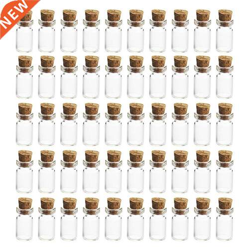 *50Pcs /100pcs /200pcs 12*24MM 1.5ML Mini Glass Bottles Empt