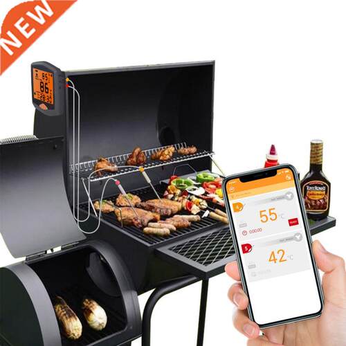Home Outdoor BBQ Smart Bluetooth Metal Probe BBQ