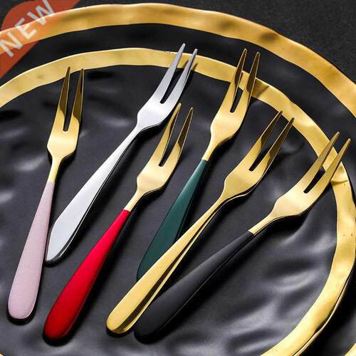 304 Stainless Steel High-grade Fruit Fork Household