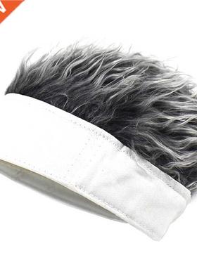 2022 Men Women Beanie Wig Hat Fun Short Hair Caps Breathable