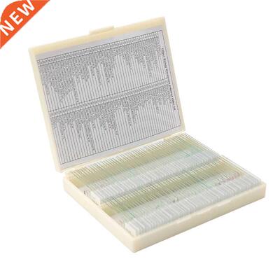 100PCS/Set Biological Glass Sample Prepared Basic Tissues Sc