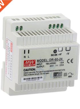 DR-60 60W Single Output 5V 12V 15V 24V Din Rail Switching Po