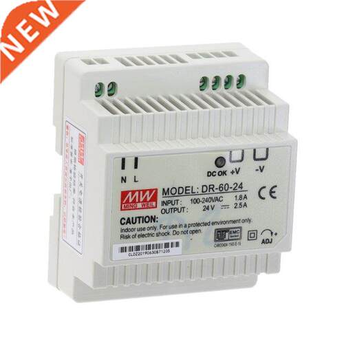 DR-60 60W Single Output 5V 12V 15V 24V Din Rail Switching Po
