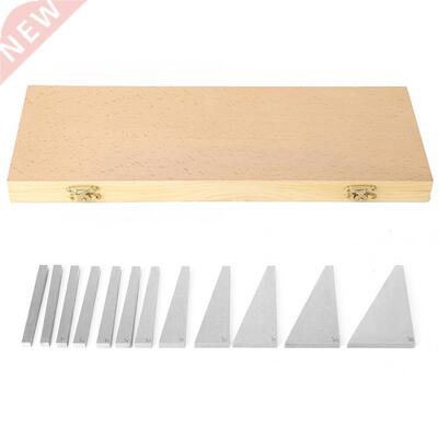 12Pcs Angle Block Manganese Steel High Accuracy Machinist La