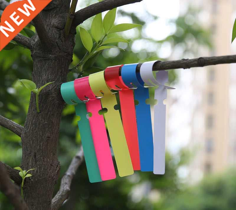 100pcs Waterproof Plant Markers Plastic Plant Hanging Tags G