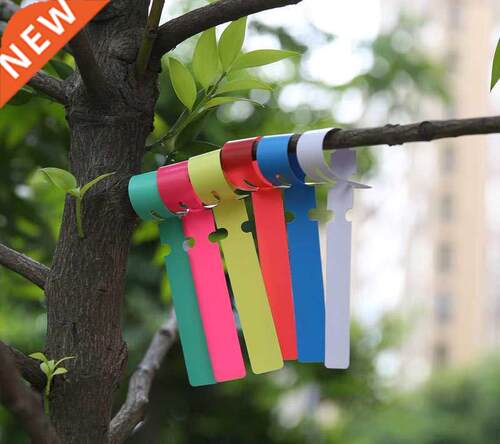 100pcs Waterproof Plant Markers Plastic Plant Hanging Tags G