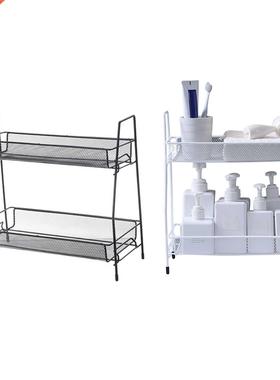 2 Tier Standing Kitchen Spice Organizer Rack Multi-function
