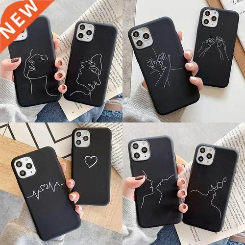 Art Line Matte Case For Xiaomi Redmi Note 10 10S 8T 8 7 9 Pr