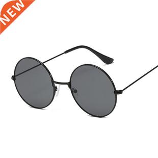 Vintage Small Round Sunglasses Woman Brand Designer Sunglass
