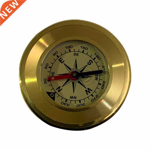Portable Small Brass Copper Navigation Compass