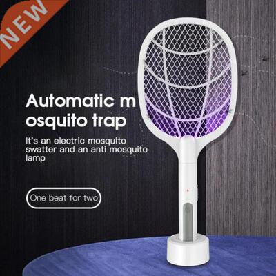 Electric Mosquito Swatter USB Rechargeable Bug Zapper Summer