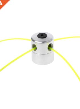Aluminum Grass Trimmer Head w/ 4 Lines Brush Cutter Head Law