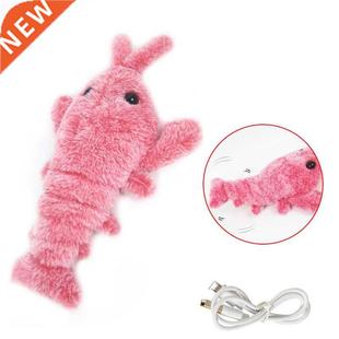 Electrc Jumpng Cat toy Shrmp Movng Smulaton Lobster El
