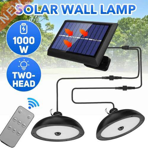 Solar Pendant Lights Outdoor Chandelier Remote Control
