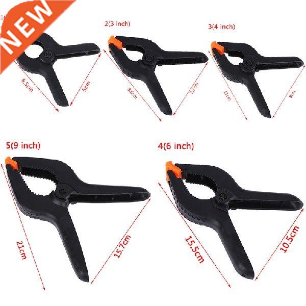 2/3/4/6/9inch Plastic Spring Clamps  Woodworking Tools