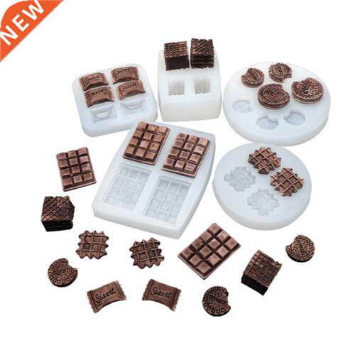Cream Biscuit Silicone Mold Glaze Cake Decoration