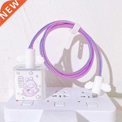 Cable Protectors Set For iPhone 12 Fast Charging 18/20 W Plu