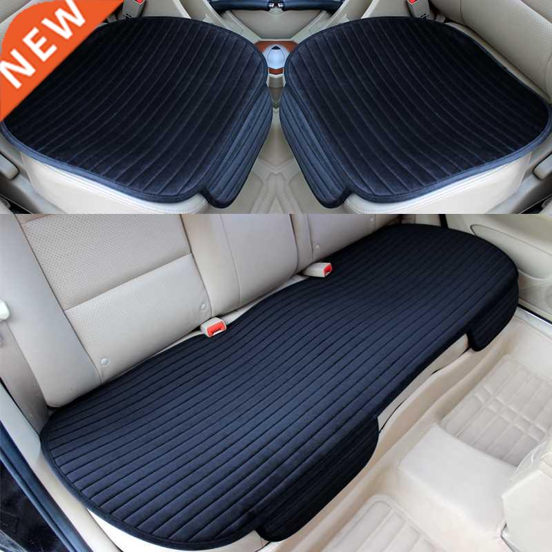 Warm Car Seat ver for Front Rear or Full Set Flocking Chair