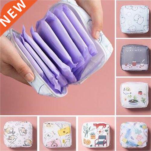 Tampon Storage Bag Santary Pad Pouch Women Napkn Towel