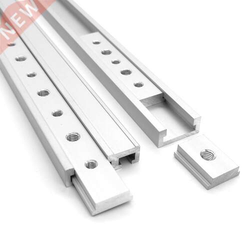 Aluminum M6/M8 T track Slot Slider Sliding Bar T Slot Nut Fo