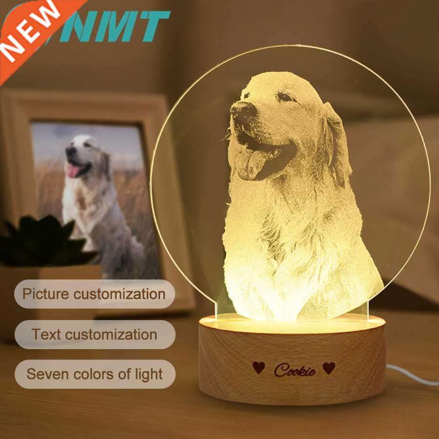 Dropshipping Photo/Text Customized 3D Night Light For Leon