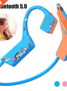 Kds Bone Conducton Headphones Cute Blutooth Sport Headset