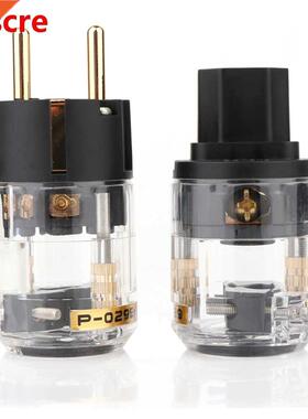 5Pairs P029E+C029 EU Power Plug IEC Female Power Connector h