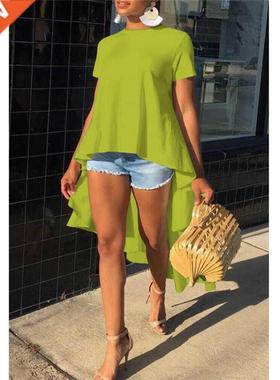 Tunics 2021 New Long tunic for Women's Shirt Casual Loose Sh