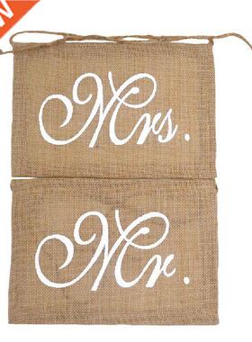 1 Pair String Flag Creative Decorative Wedding Party Banner