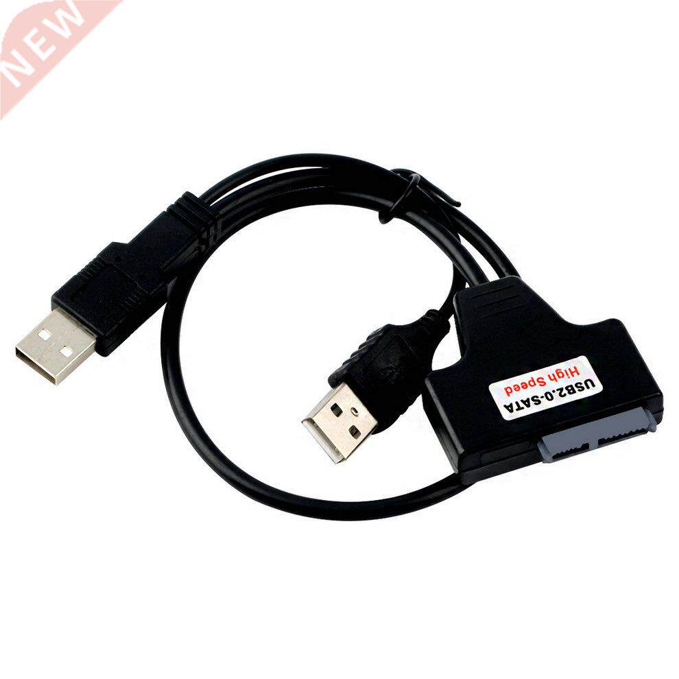 USB 2.0 to 7+6 13Pin SATA Laptop CD/DVD/Blu-ray Optical Driv