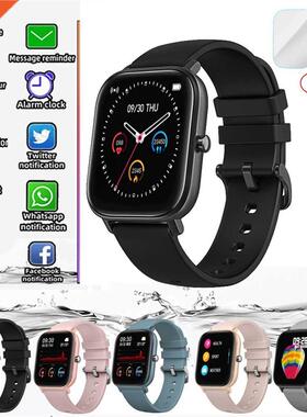 P8 Smart Watch Men 1.4 inch Full Touch Smartwatch Fitness Tr