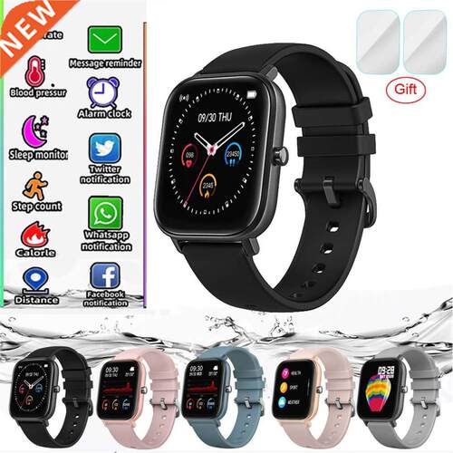 P8 Smart Watch Men 1.4 inch Full Touch Smartwatch Fitness Tr