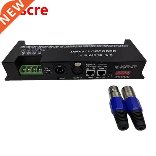 30 Channel RGB DMX512 Decoder LED Strip Controller 60A DMX D