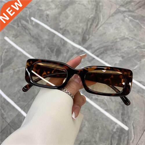 Square Frame Shades Sun Glasses For Women 2022 Retro Vintage