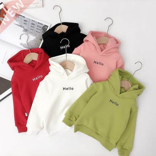 Toddler Girls Hoodies Sweater 2022 New Baby Boys Clothes Sol