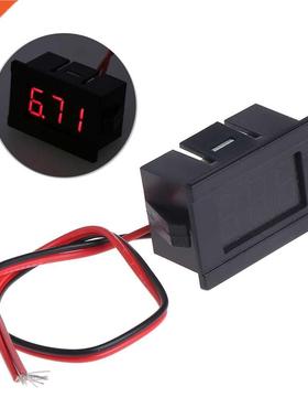 DC 2 Wires 4.5-30V Mini LED Digital Display Voltmeter Volt V