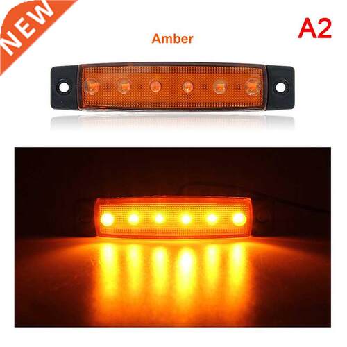 12V 6 SMD LED Car Bus Truck Trailer Lorry Side Marker Indica