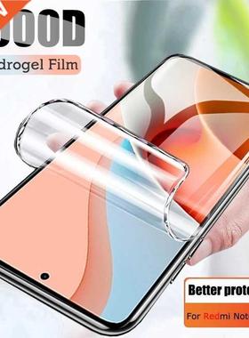 Hydrogel Film For Redmi Note 9 8 7 Pro 9S 8T 10 10S 10T Scre