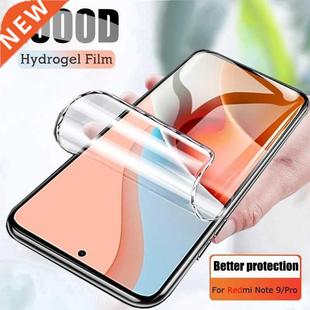 Hydrogel Film For Redmi Note 9 8 7 Pro 9S 8T 10 10S 10T Scre