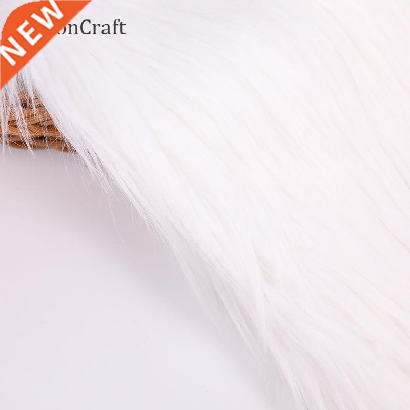 Chzimade Long Faux Fur Fabric 20x0/40x60cm Patchwork Sewi