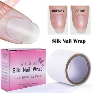 1Roll Nail Repair Fiberglass Silk Wrap Self Adhesive Strong