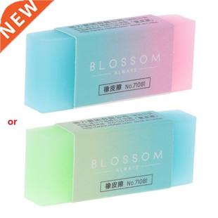 Soft Durable Flexible Cube Cute Colored Pencil Rubber Eraser