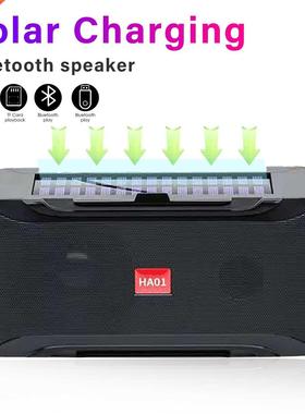 Portable Column Speaker Wreless Bluetooth-compatble Stereo