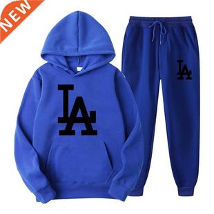 Winter Hoodie Sets Men Fashion Fleece Red Hoodies Black Bran