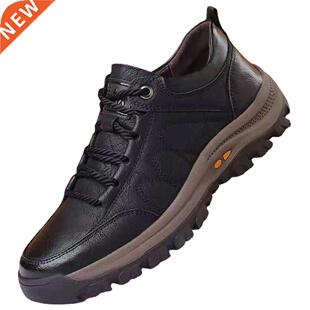 Men Leather Shoes Luxury Brand England nd Casual Shoes Men S