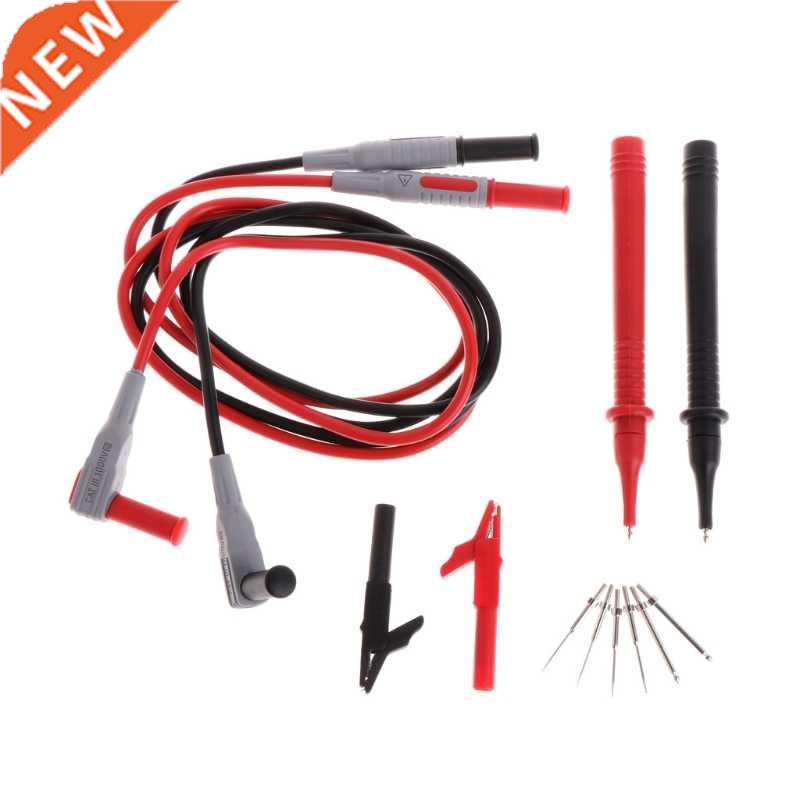 P1300B 12 In 1 Test Lead Kit Alligator Clips Clamp Super Mul