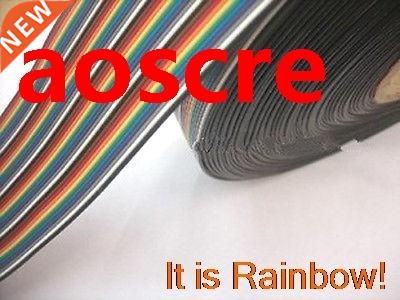 1M/5M/10M 1 meter of 40 WAY Flat Rainbow Color Ribbon Cable