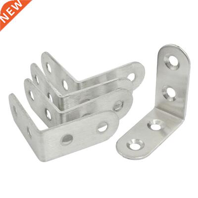 Round End Right Angle Bracket Fastener 40mm x 40mm 5Pcs